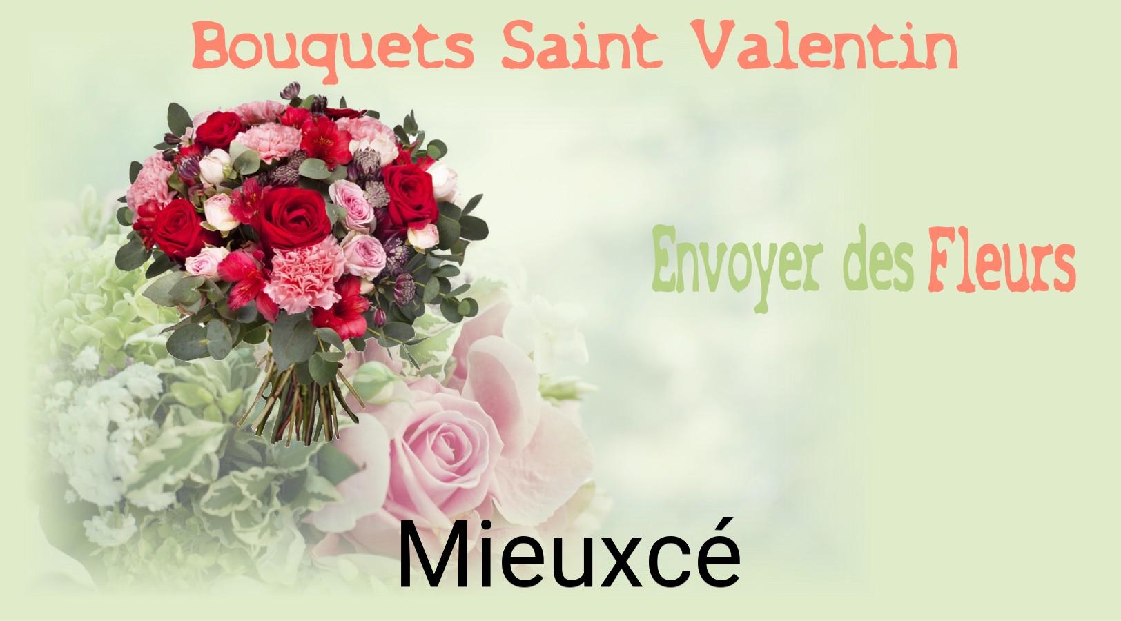 Roses de Saint-Valentin livrées à Mieuxcé